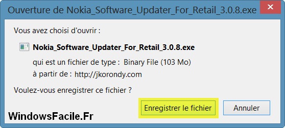 Téléchargement Nokia Software Updater For Retail