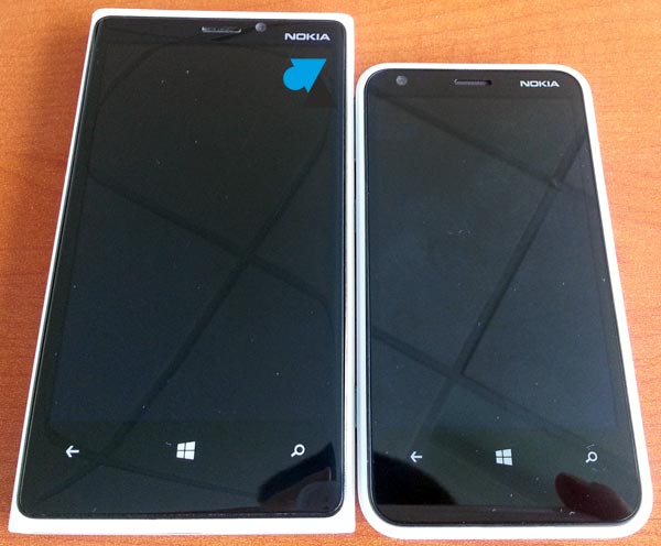 photo comparatif Nokia Lumia 920 620