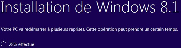 mise a jour niveau Windows 81 7