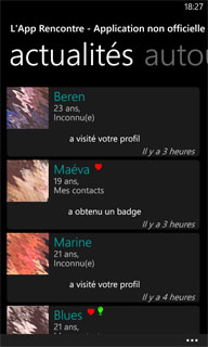 L'App Rencontre actualité