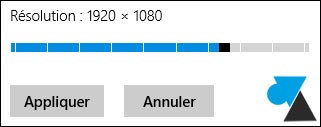 tutoriel changer resolution ecran Windows 8 FullHD 1920x1080