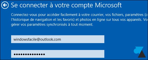 tutoriel manuel Windows 8-1 compte Microsoft