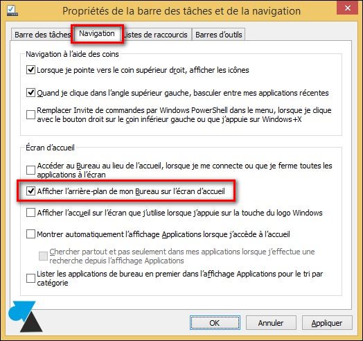 Changer La Photo De Fond Décran Daccueil De Windows 81