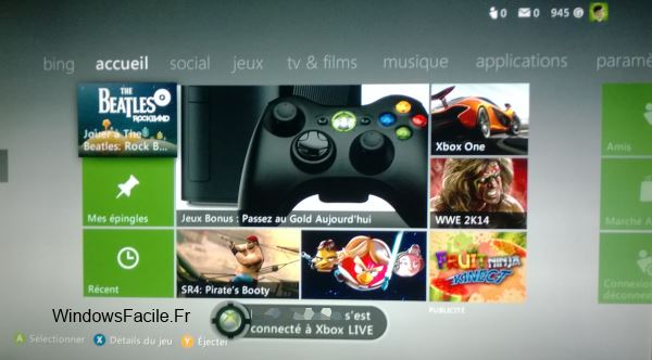 Xbox 360 Dashboard