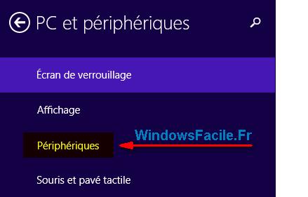 pc et peripheriques win8