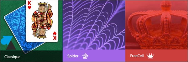 Spider Solitaire Freecell jeu Windows