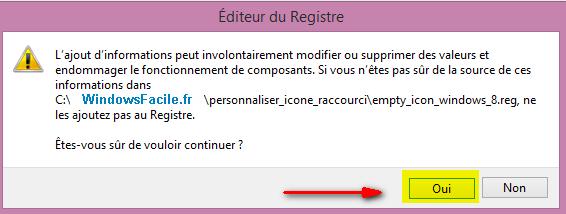 Valider modifier registre