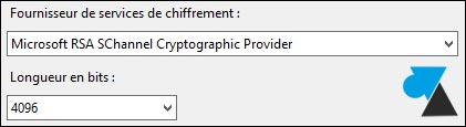 generer certifical SSL CSR Certificate Signing Request