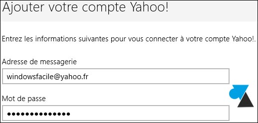 tutoriel configurer Courrier compte Yahoo ymail