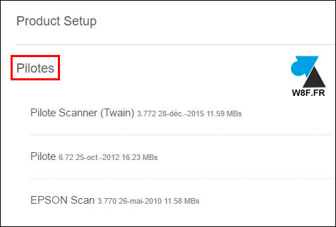 tutoriel Windows telecharger installer driver pilote imprimante scanner copieur Epson multifonctions