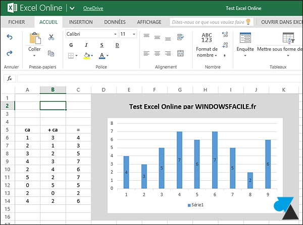 Office Online Excel gratuit