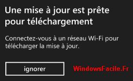 Maj WP8.1 disponible