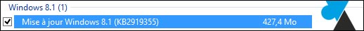 tutoriel installer mise a jour Windows 8.1 update 1 x86 32bits