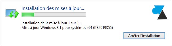 tutoriel installer mise a jour Windows 8.1 update 1