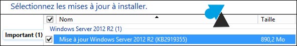 update KB2919355 Windows Server 2012 R2