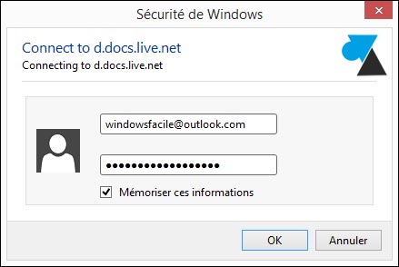 tutoriel Windows connecter lecteur reseau OneDrive