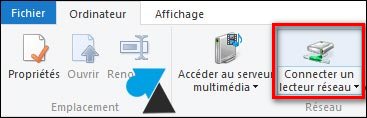 tutoriel Windows connecter lecteur reseau