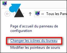 changer icones bureau