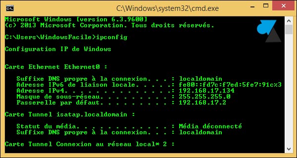 invite de commandes dos cmd changer couleurs