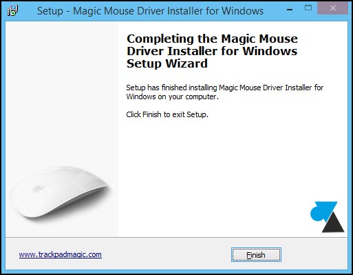 tutoriel installer souris Apple Magic Mouse sur Windows