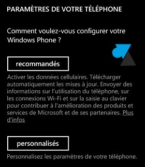 Nokia Lumia premier demarrage Windows Phone