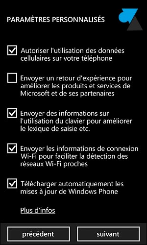 Nokia Lumia premier demarrage Windows Phone