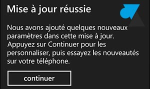 Nokia Lumia Windows Phone 8.1 telecharger mise a jour systeme