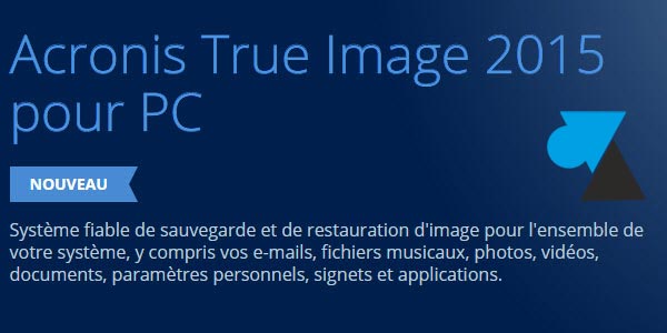 Acronis True Image 2015 logo