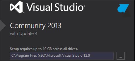 tutoriel installer Visual Studio Community 2013