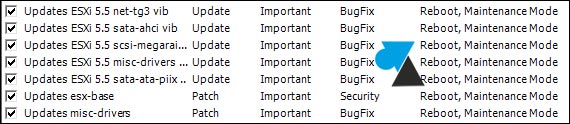 tutoriel VMware ESXi vSphere Update Manager