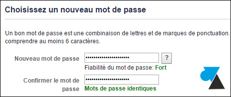 tutoriel reset changer mot de passe Facebook