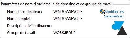 tutoriel Windows 10 changer nom PC joindre domaine