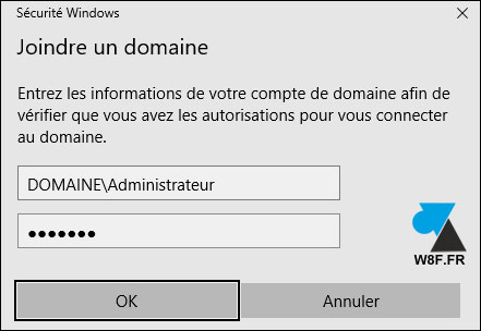 tutoriel joindre domaine Windows 10 Creators Update