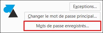 tutoriel securiser Mozilla Firefox configurer mot de passe principal