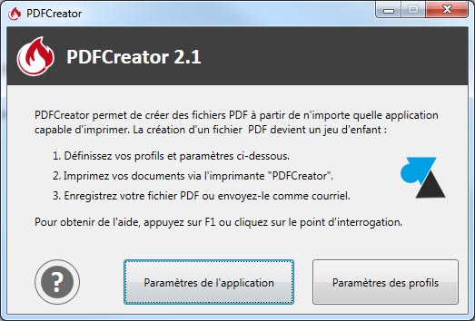 tutoriel pdfcreator desactiver mise a jour logiciel