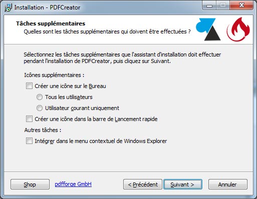 tutoriel pdfcreator telecharger installer logiciel gratuit PDF Creator