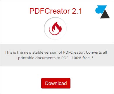 tutoriel pdfcreator telecharger logiciel gratuit PDF Creator