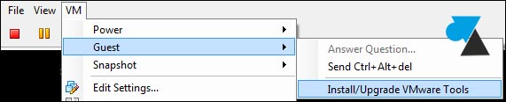 tutoriel installer VMware Tools Linux Ubuntu Fedora VMTools