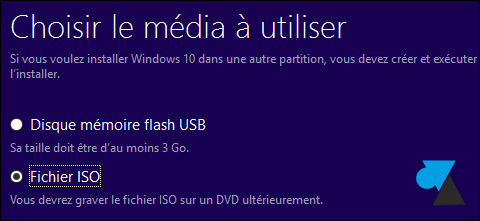 tutoriel telecharger Windows 10 ISO USB gratuit