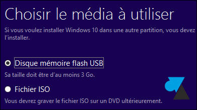 tutoriel telecharger Windows 10 ISO USB gratuit