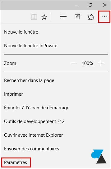 tutoriel Microsoft Edge navigateur parametres configuration