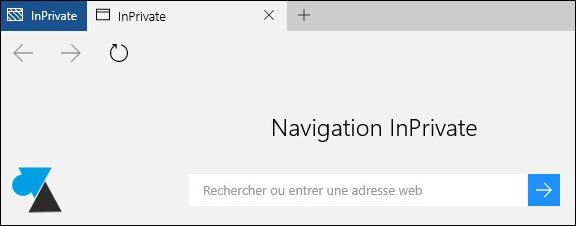 tutoriel Microsoft Edge navigation privée sans historique cache