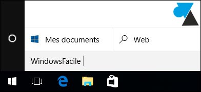 tutoriel Windows 10 supprimer masquer barre recherche