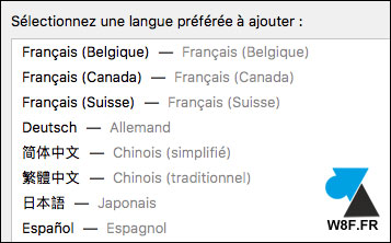 tutoriel Mac macOS changer langue systeme
