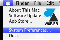 tutoriel Mac macOS preferences systeme menu Pomme