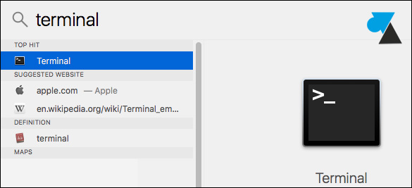 tutoriel Mac OS X Terminal