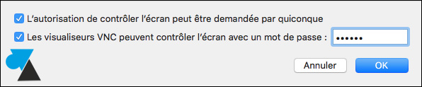 tutoriel Mac OS X partage ecran VNC