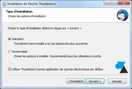 tutoriel Mozilla Thunderbird installer configurer logiciel mail courrier