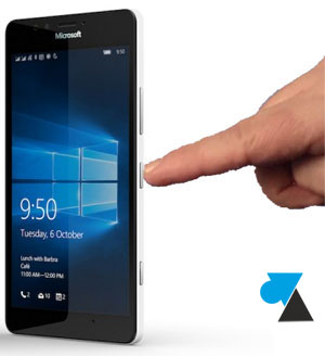 tutoriel arreter redemarrer smartphone Lumia Windows 10 Mobile