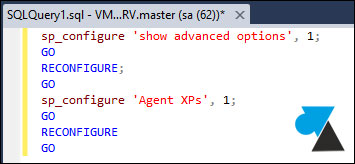tutoriel SQL Server Agent XPs